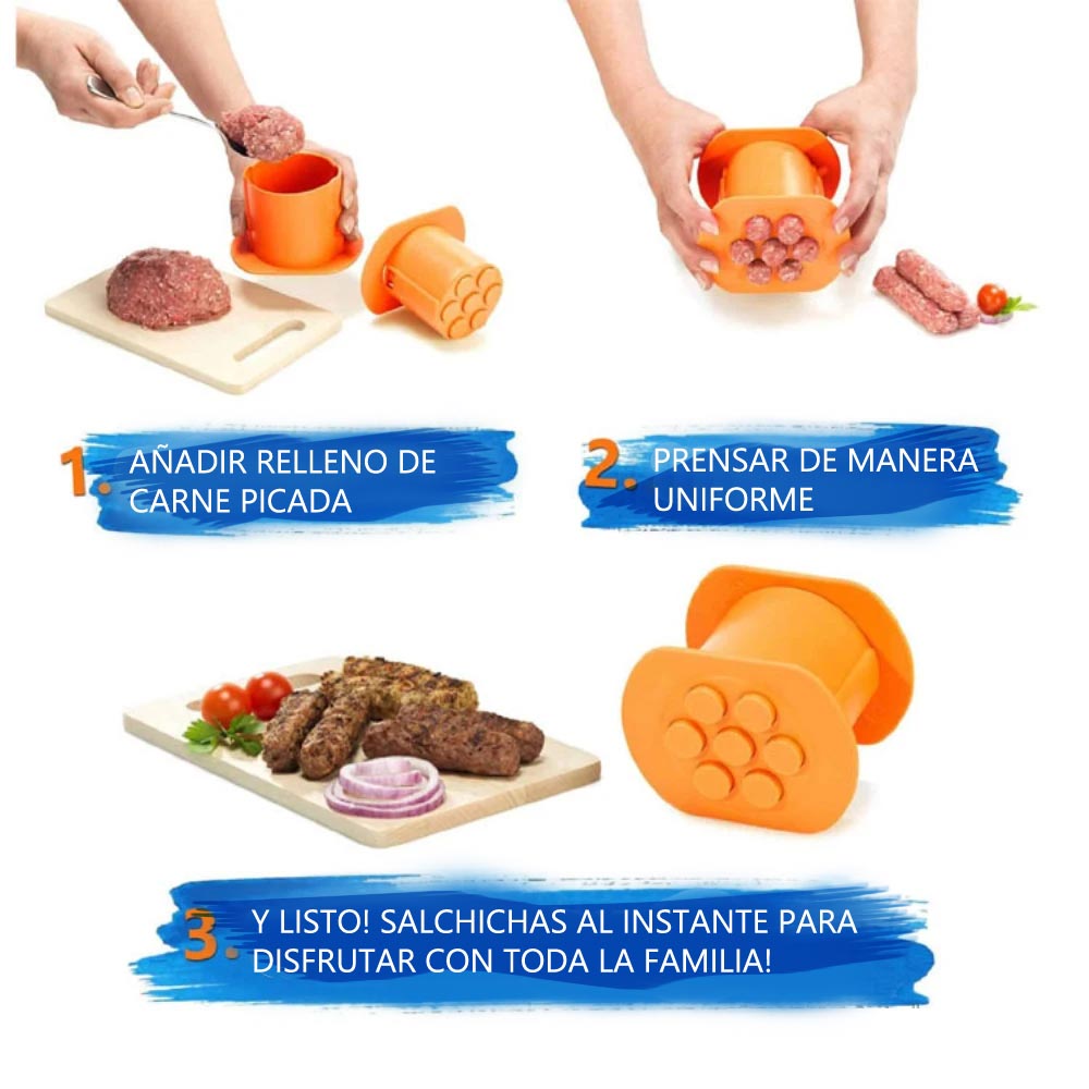 Máquina para hacer salchichas manual